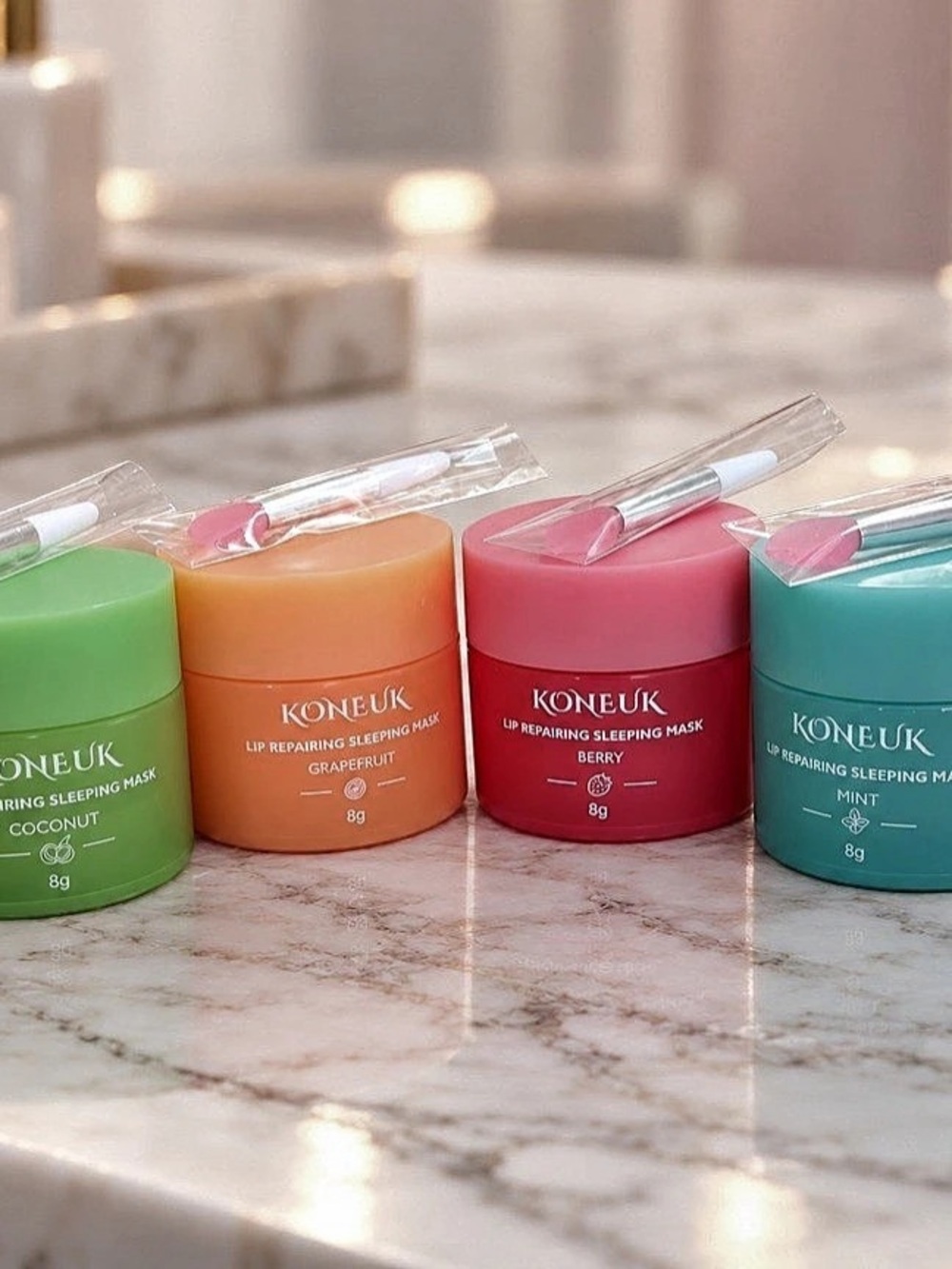 NEW KONEUK Lip Repairing Sleeping Mask Set of 4